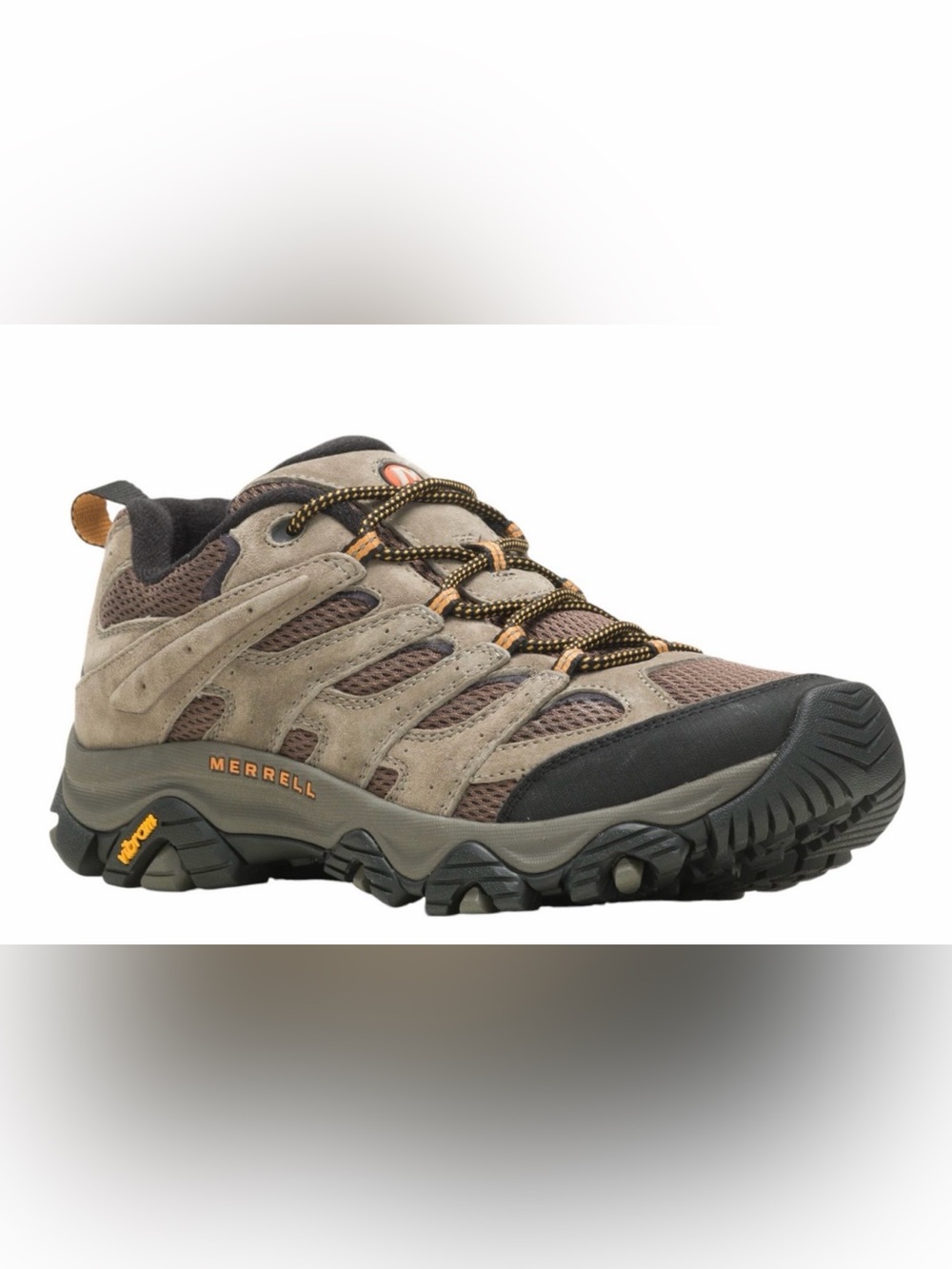 Merrell Men's Taupe and Black Trail Hiking Shoe